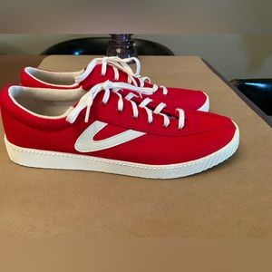 Tretorn Nylite, Red, Canvas, Size 10, Worn Once!